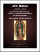 Ave Maria (Spanish Lyrics - for 2-part choir (TB) - High Key - Piano) TB choral sheet music cover
